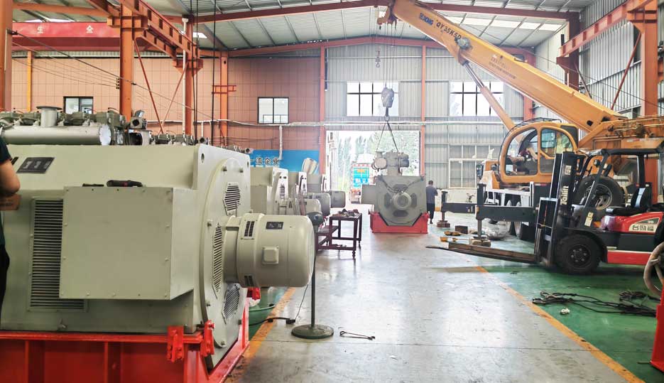 祝賀山東綠環動力15MW鐵合金尾氣發電機組發貨