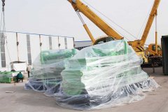 2台500kw沼氣發電機組準備銷往日